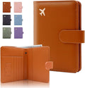 Melsbrinna Premium Leather Passport Holder Covers Case, Waterproof Rfid by Melsbrinna