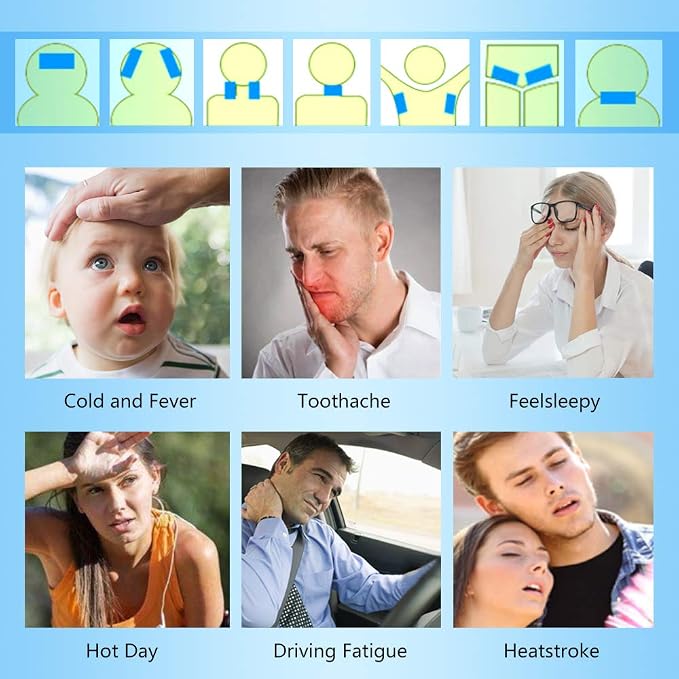10 Sheets EasYeah Kids Cooling Patches - Image 5