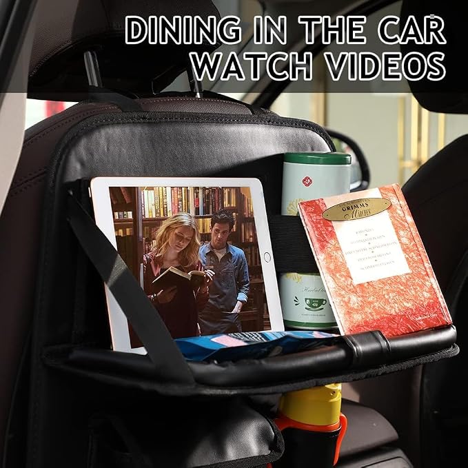 2PACK Leather Car Backseat Organizer - Image 5