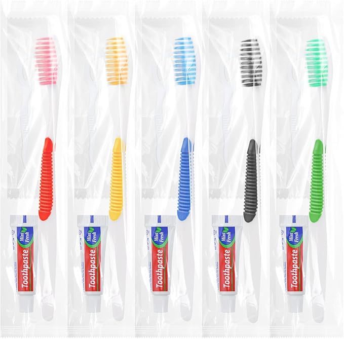 Disposable Toothbrushes with Toothpaste and Floss - Image 9