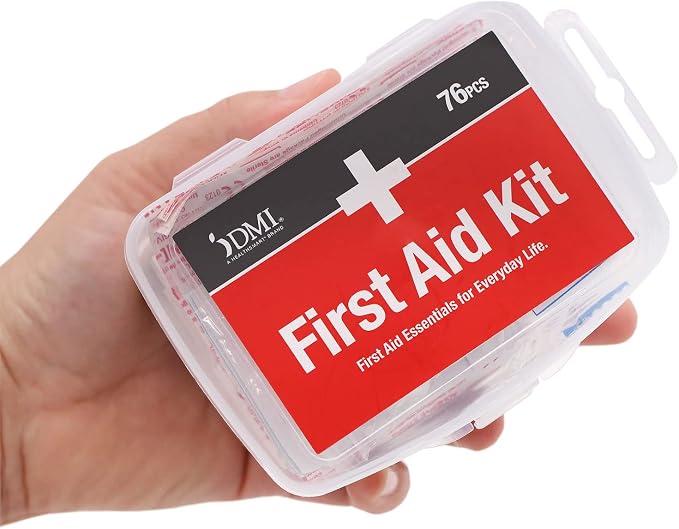 DMI 76-Piece First Aid Kit and TUMS 12 Count Smoothies Extra Strength 750mg - Image 2