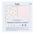 TotAha Premium Soft Pack n Play Sheets, Super Stretchy Jersey Knit Mini Crib by TotAha%7CUnitedStates