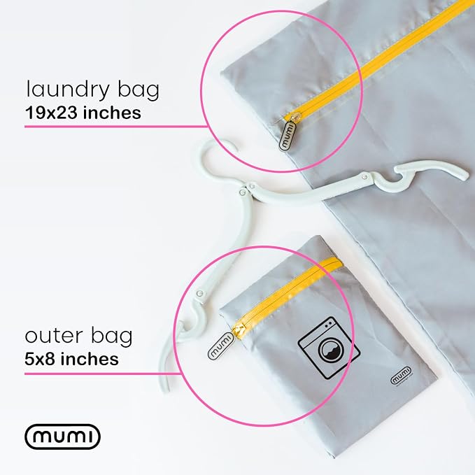 MUMI Travel Laundry Bag – Mesh Laundry Bags - Image 6