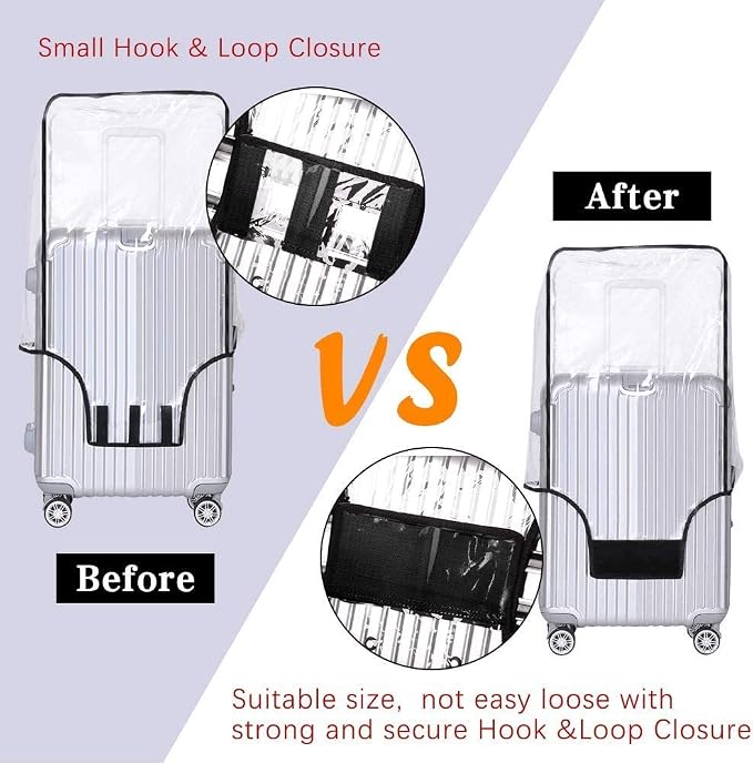 20 Inch PVC Luggage Protector Cover - Image 4
