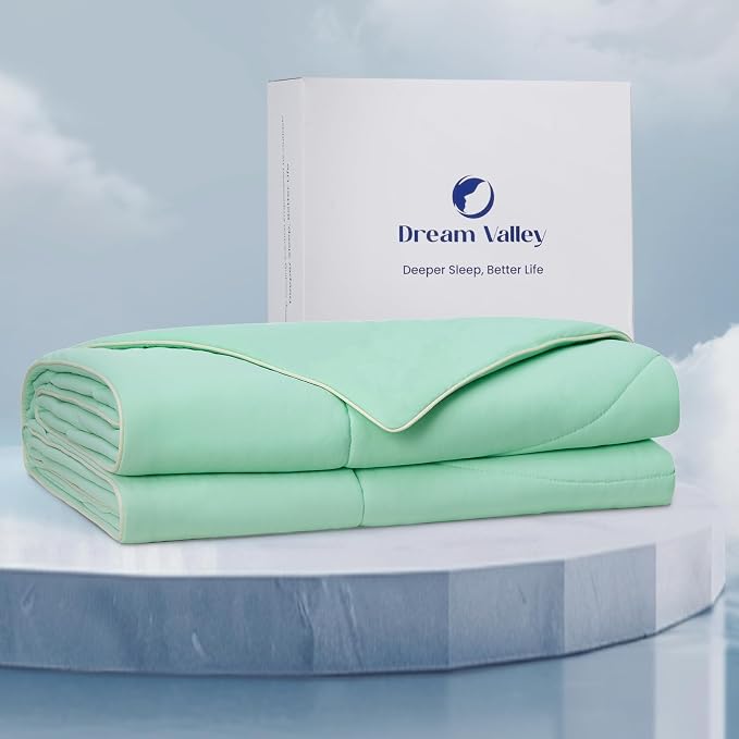 Dream Valley® Outlast® Deepsleep Cooling Comforter, Full/Queen Size, NASA-Grade by DreamValley