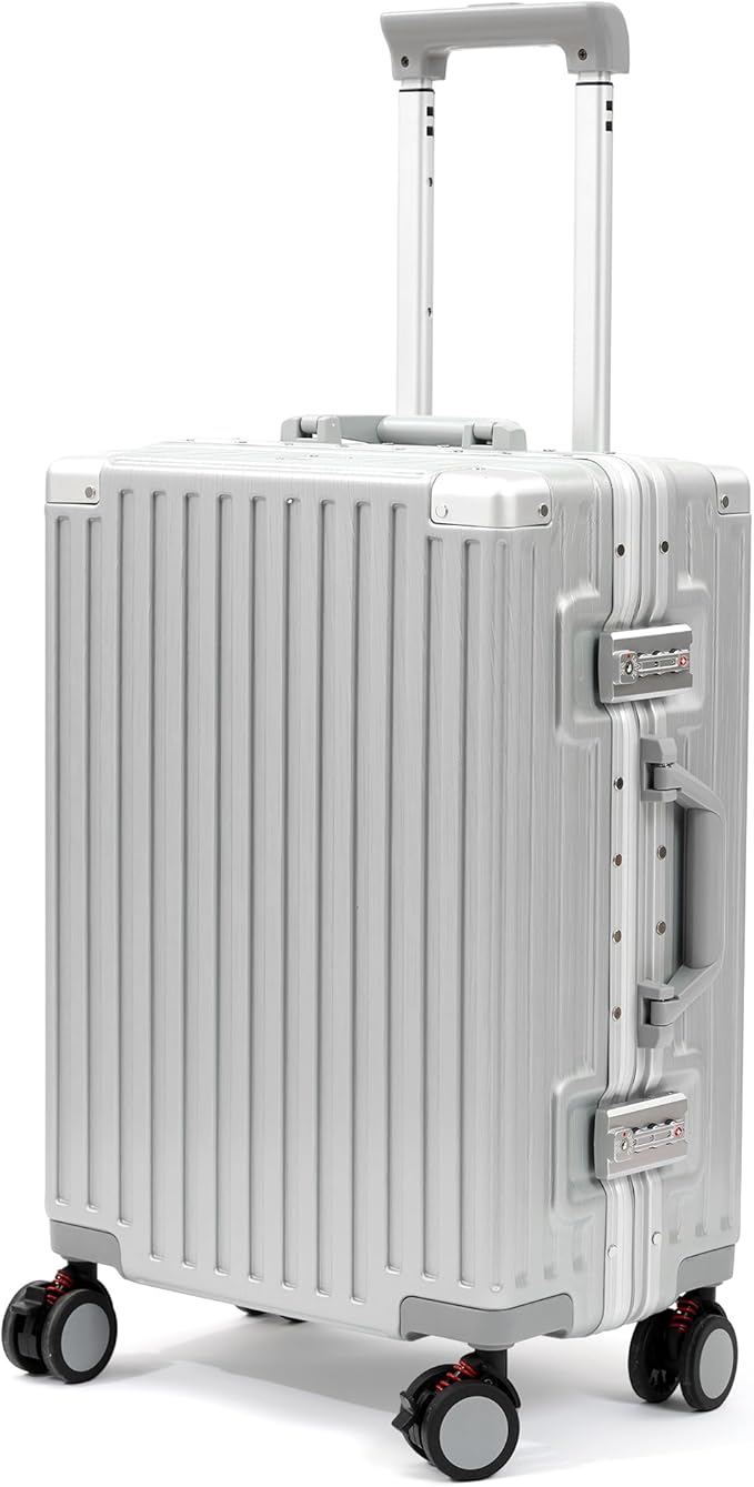 UrbanExplorer 20 Inch Carry On Luggage Aluminum Frame Airline Approved by UrbanExplorer