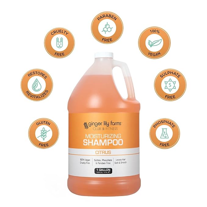 Ginger Lily Farms Club & Fitness Moisturizing Shampoo - Image 5