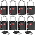 TSA Approved Luggage Locks, Ultra-Secure Dimple Key Travel Locks by Forge