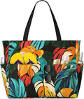 Beach Bag for Women Beach Tote Bag Waterproof Sandproof Large Bags by NLZI