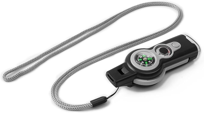 Emergency Survival Function Whistle, Outdoor Multifunctional Tool Safety Whistle - Image 2