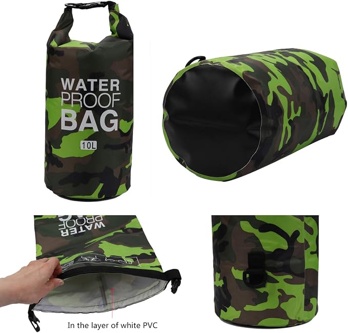 Waterproof Dry Bag 2L/5L/10L/15L/20L/30L, Roll Top Sack Keeps Gear Dry - Image 2