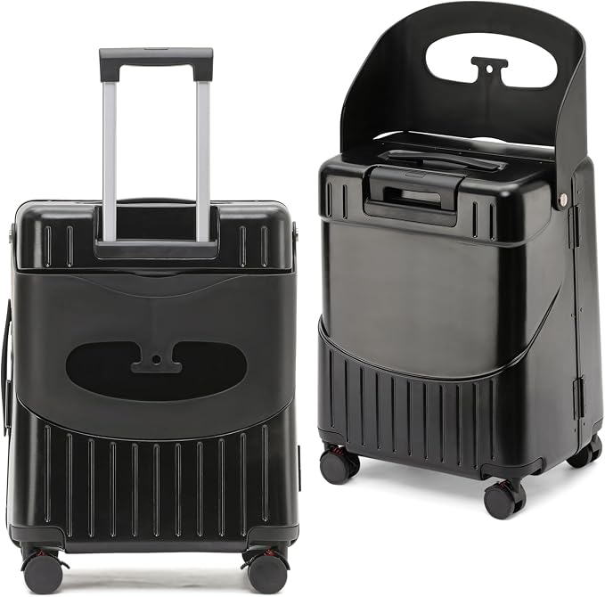 22 Inch TSA Lock Luggage with Seat by Fridtrip