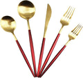 Gugrida 20-Piece 18/10 Stainless Steel Flatware Silverware, Luxury Dinnerware by Gugrida