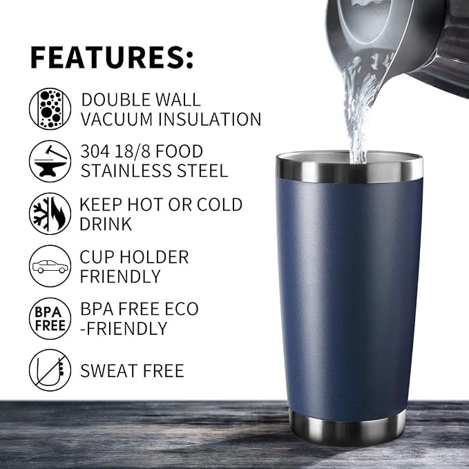 20oz Tumbler Bulk Stainless Steel Vacuum Insulated Tumblers - Image 5