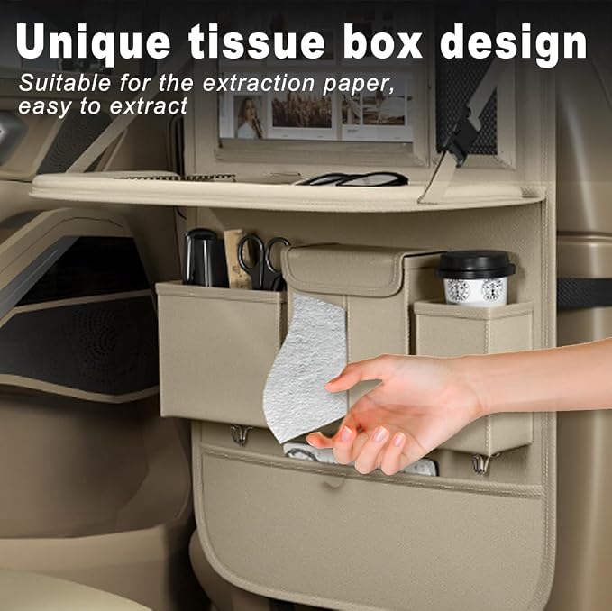 Car Seat Organizers, Storage Pouches, and Tray Holders - Image 6