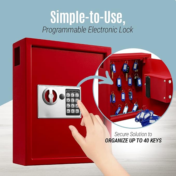 Adiroffice Key Holder Wall Mount - Image 5