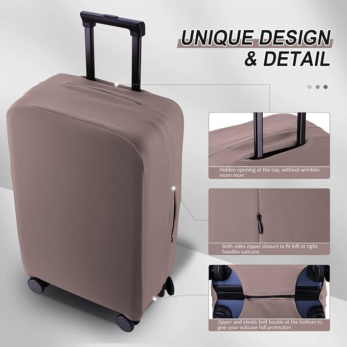 Travel Luggage Cover Suitcase Protector Scratch-Resistant Fit 19-31 Inch - Image 3