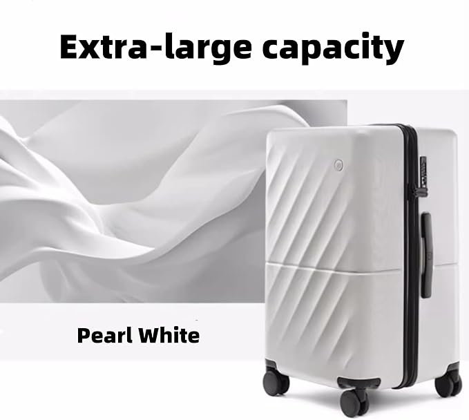 Trunk Luggage 24 Inch, Medium Checked Luggage - Image 2