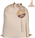LFH Home Cotton Canvas Extra Large Laundry Bag by LFHHomePrivateLimited