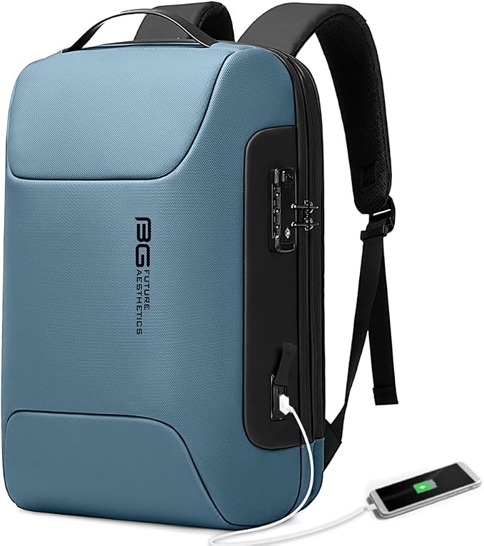 BANGE Anti Theft Business Backpack, Men Work Backpacks by BANGE