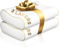 King Memory Foam Pillows 2-Pack – Ergonomic Cervical Pillow by ROYALTHERAPY