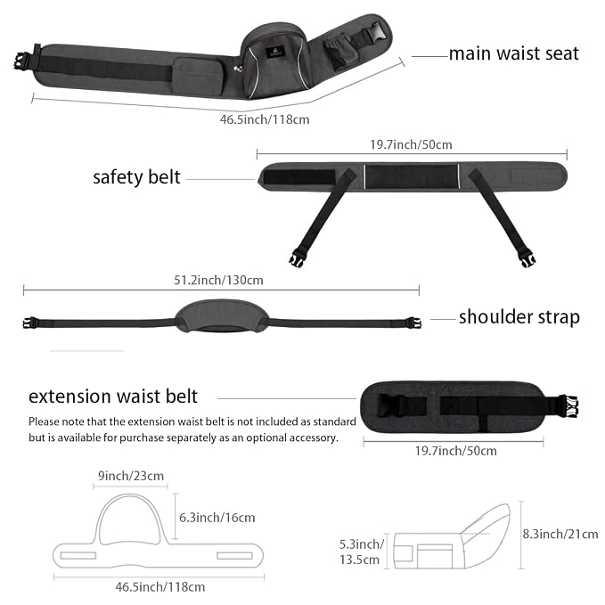 Baby Hip Seat Carrier Baby Waist Stool - Image 4