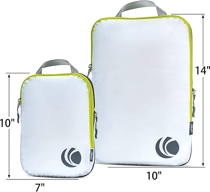 Cipway Compression Packing Cubes Set, Ultralight Expandable Travel Packing - Image 3