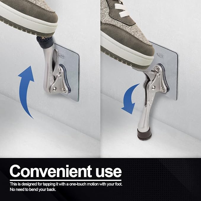 One-Touch Doorstop Adhesive Bracket - Image 4