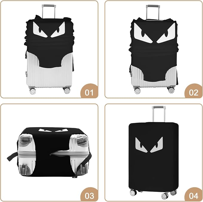 Luggage Covers For Suitcase Tsa Approved, Washable Suitcase Cover Elastic - Image 6