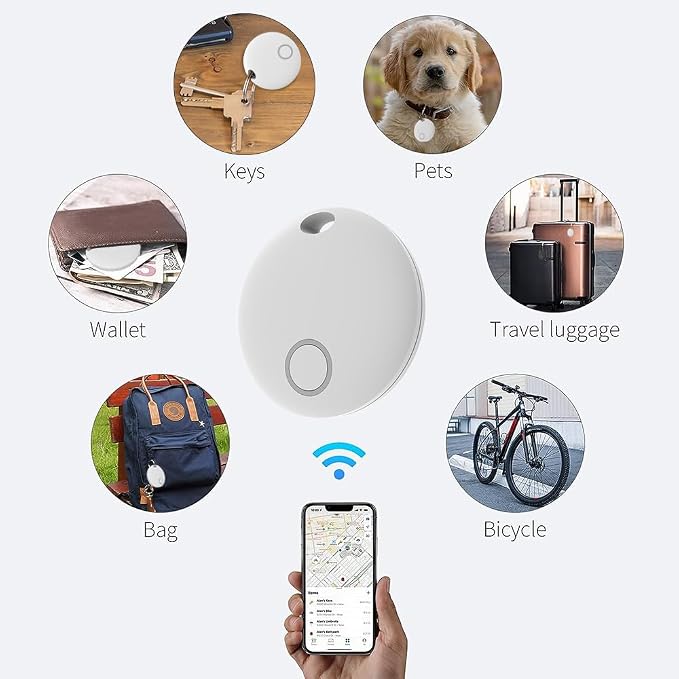 Air Tracker Tags-2 Pack, Smart Bluetooth Tracker, Compatible - Image 9