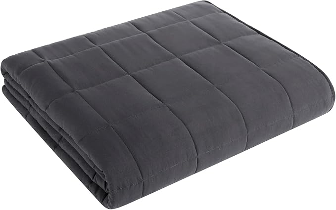 L'AGRATY Weighted Blanket 30lbs 88x104 Cooling Breathable Heavy Blanket by LAGRATY