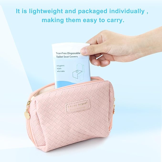 50 Packs Tear-Free Toilet Seat Covers Disposable - Image 6