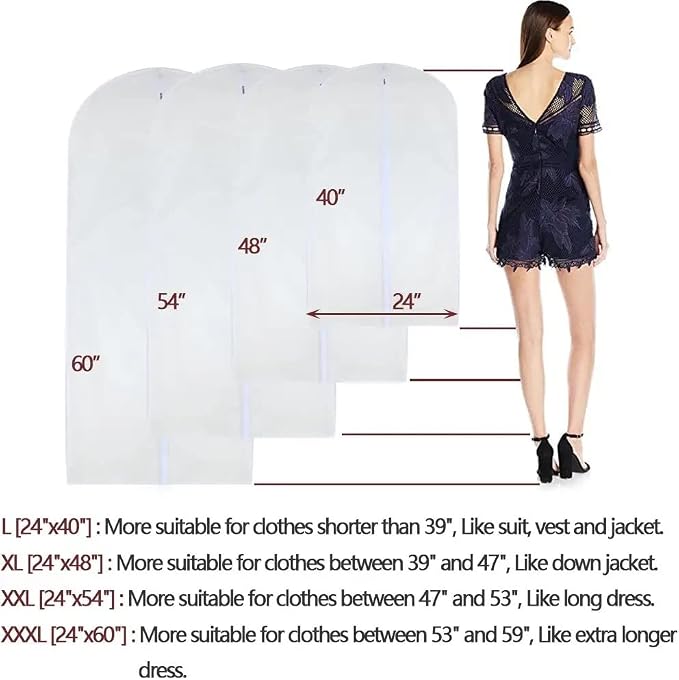 Garment Bag, Dust-Free Clothes Storage - Image 2