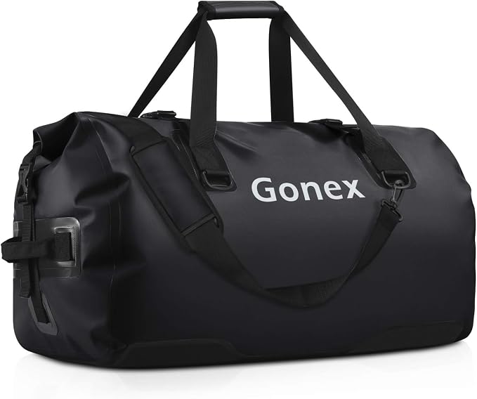 Gonex 40L 60L 80L Extra Large Waterproof Duffle Travel Dry Duffel Bag Heavy by Gonex