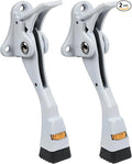 2 Packs Heavy Duty Kickdown Door Stopper, One Touch Adjustable Kickdown Door by ENYZTBI