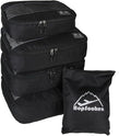 5 Set Packing Cubes for Travel Large Suitcase Luggage Organizer Bags Travel by HOPSOOKEN