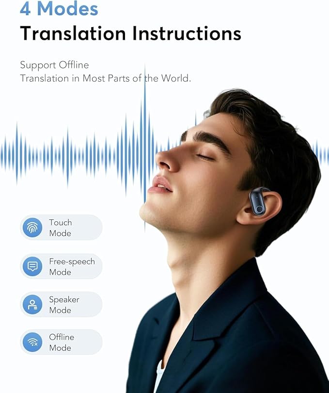 AI Translation Earbuds, Real-Time Translator - Image 7