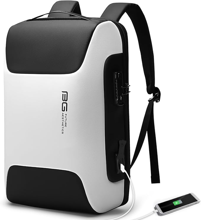 BANGE Business Laptop Backpack Fits 15.6 Inch Notebook, Anti Theft Work Backpack - Image 8