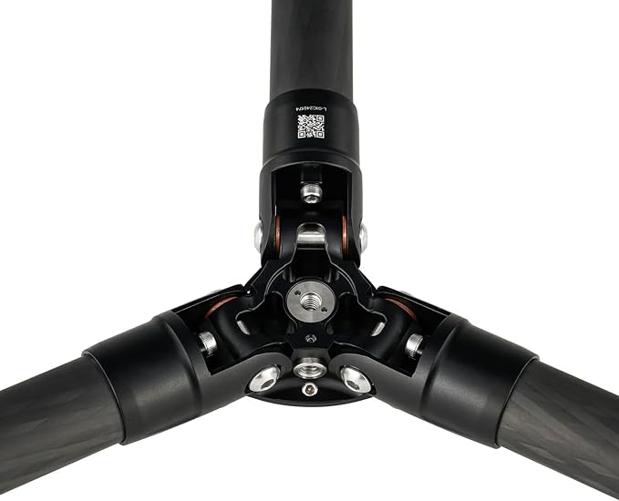 Leofoto Professional Camera Tripod, 63.9" Compact Carbon Fiber Tripod - Image 7