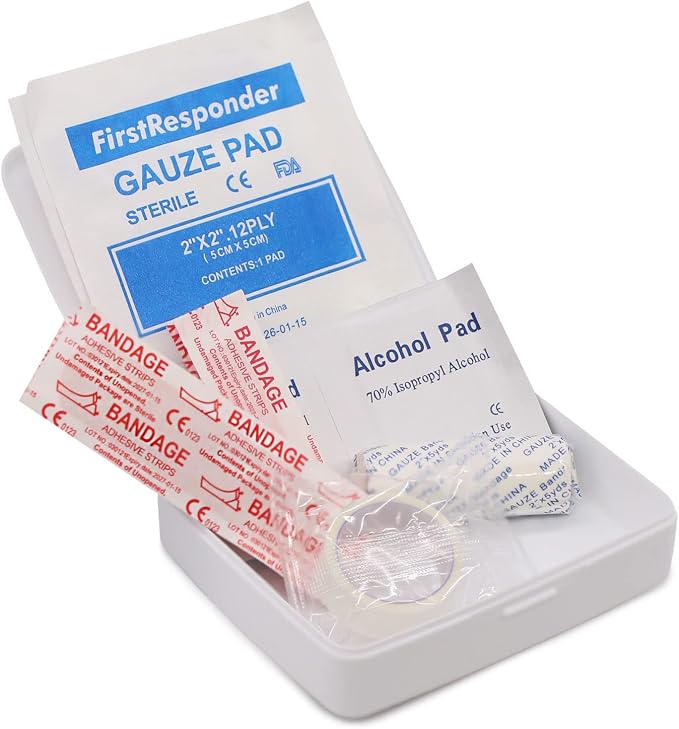 DMI First-Aid Kit, Mini 20-Piece Kit, Small and Compact All-Purpose Use - Image 3