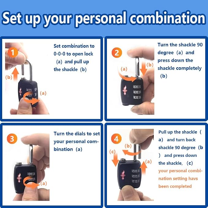 TSA Locks 4-Pack - Image 4