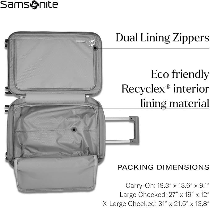 Samsonite UpLIFT X-Large Checked Hardside Luggage - Image 2
