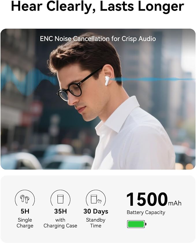 Wooask A9 Translation Earbuds Real Time Support Calls & Hotspot Sharing - Image 6
