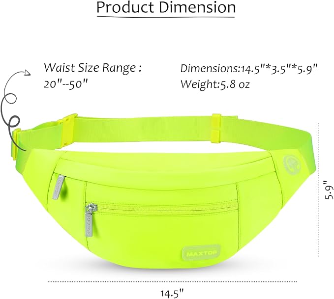 MAXTOP Large Crossbody Fanny Pack - Image 5