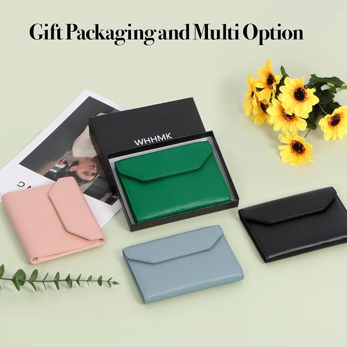 Leather Passport Holder for Travel, Passport Book Holder, Rfid Blocking Travel - Image 3