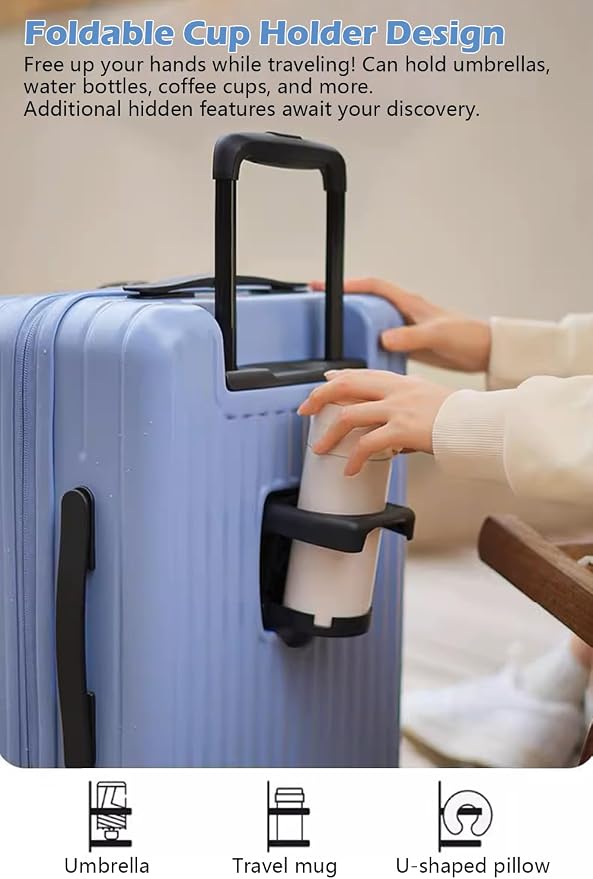 HotWay 24 Inch Expandable Checked Luggage - Image 6