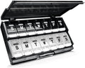 Extra Large Weekly Pill Organizer 2 Times a Day by Remtise