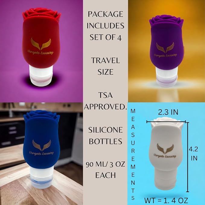 Vorgato Luxury- Silicone Travel Bottles - Image 7