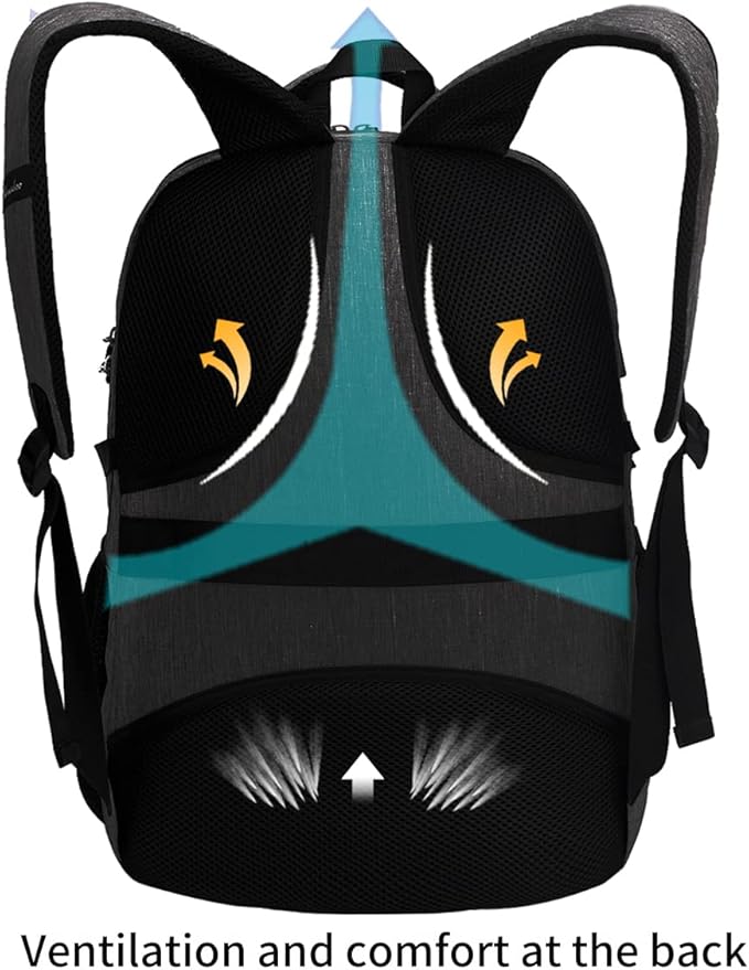 SHRRADOO Anti Theft Laptop Backpack Travel Backpacks - Image 5