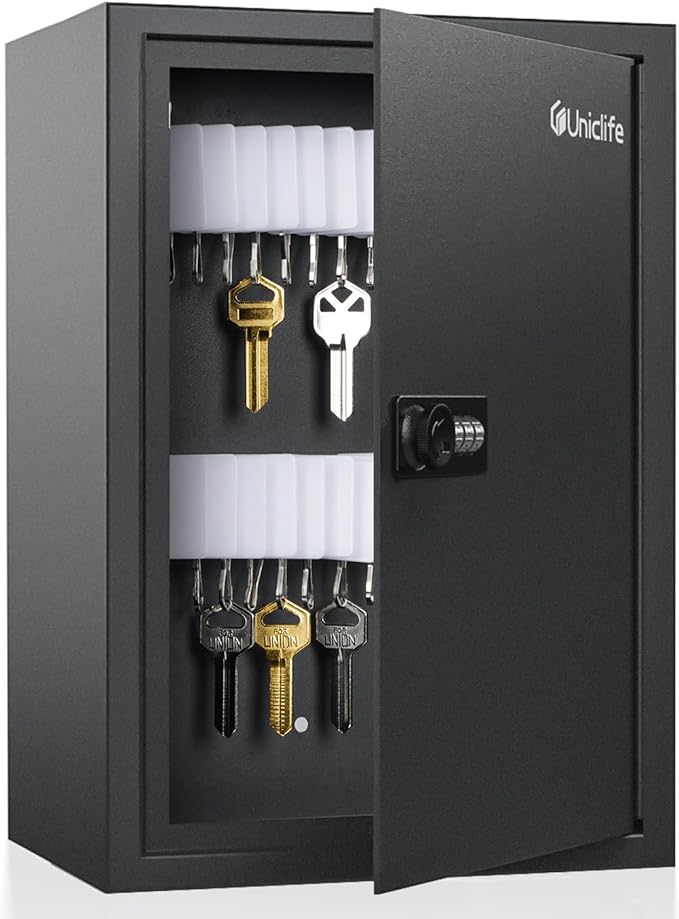 Uniclife 40 Position Slotted Key Cabinet by UnicLife